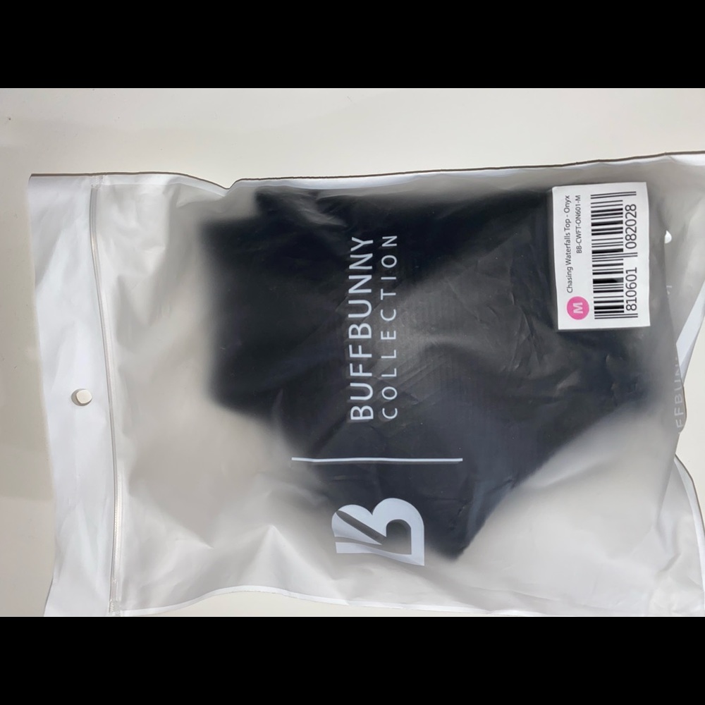 BN Buff Bunny black top swimwear